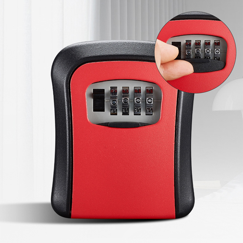 Wall Mount Key Lock Box 4 Digi - đánh giá và giá Lockbox Key Secure