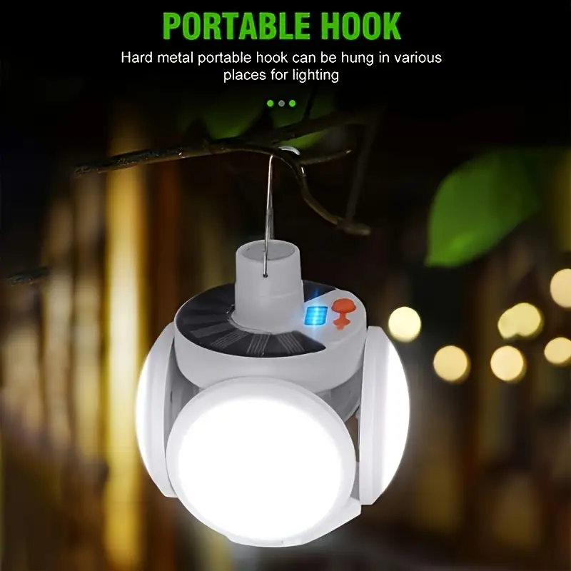 1 Solar Folding Light with USB - đánh giá và giá Power Outage Light