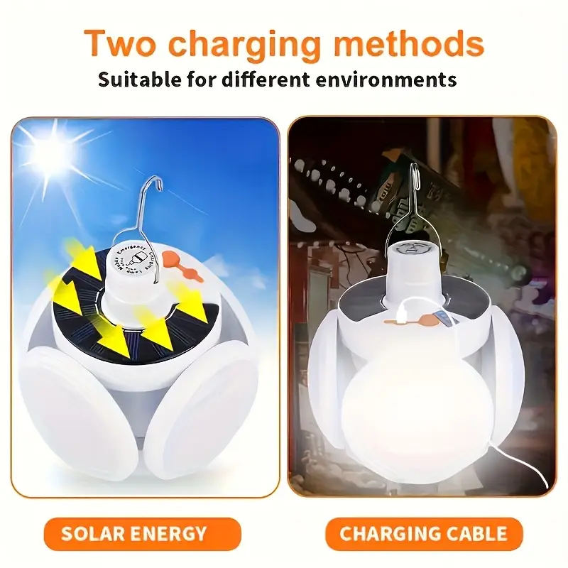 1 Solar Folding Light with USB - đánh giá và giá Power Outage Light