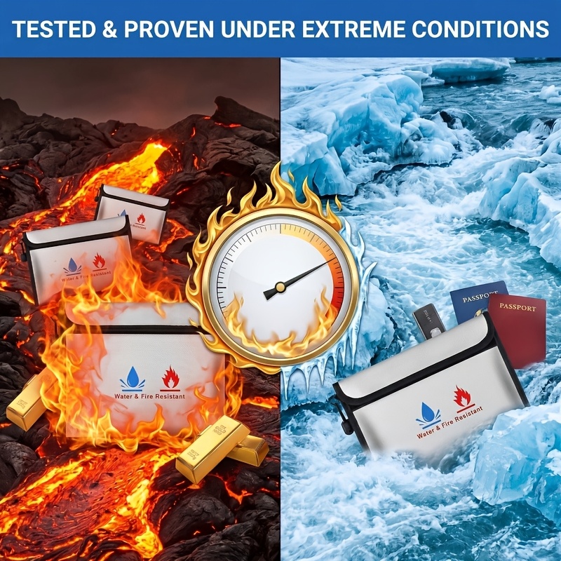 Fireproof & Waterproof Documen - đánh giá và giá Fire Safe Document